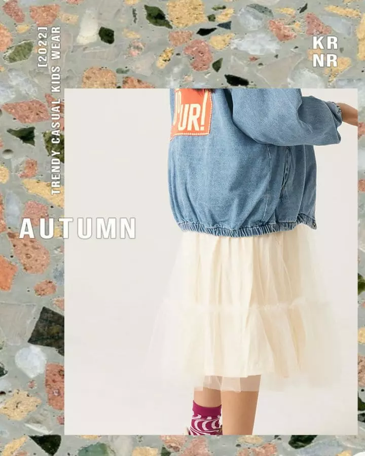 Kurenard - Korean Children Fashion - #designkidswear - Mesh Skirt - 10