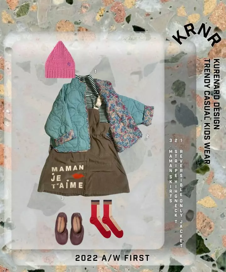 Kurenard - Korean Children Fashion - #designkidswear - Reversible Only Jacket - 7