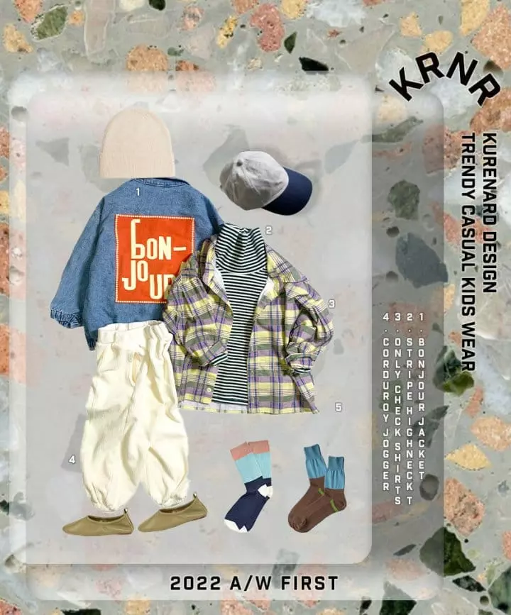 Kurenard - Korean Children Fashion - #designkidswear - Only Check Shirt - 3