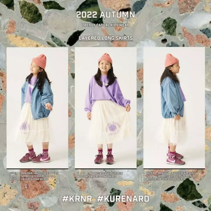 Kurenard - Korean Children Fashion - #discoveringself - Mesh Skirt - 11