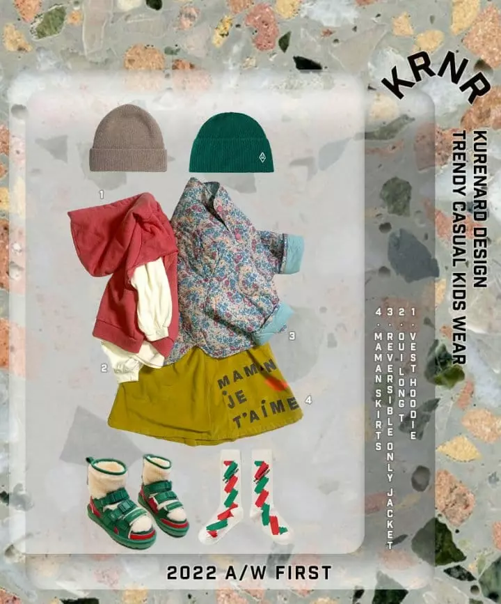 Kurenard - Korean Children Fashion - #discoveringself - Reversible Only Jacket - 8