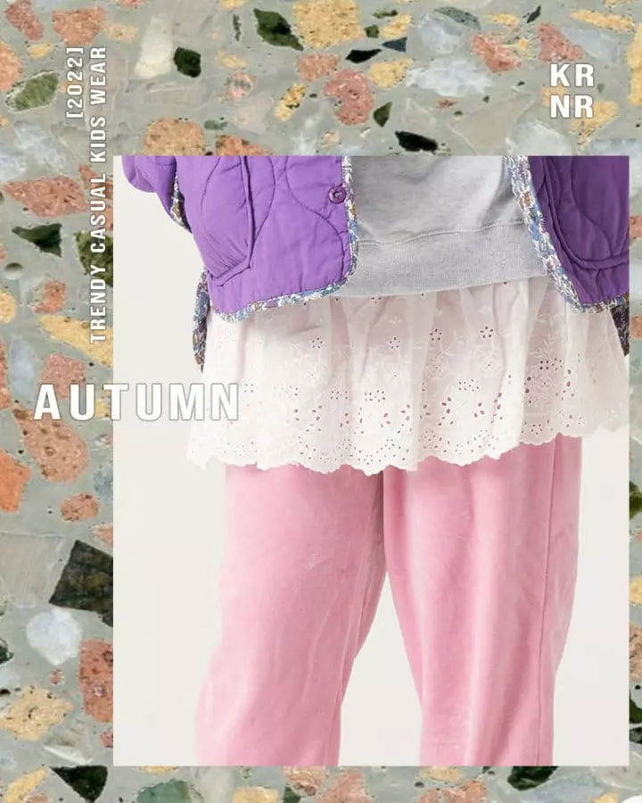 Kurenard - Korean Children Fashion - #discoveringself - Lace Pants - 7