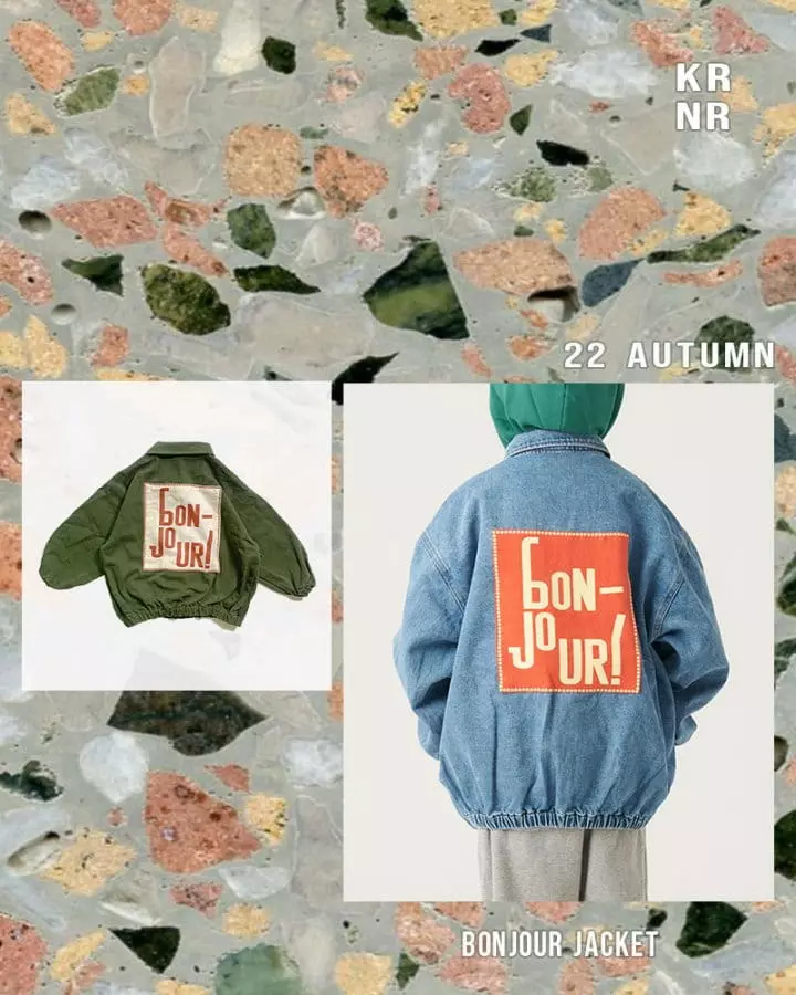 Kurenard - Korean Children Fashion - #discoveringself - Bonjour Jacket