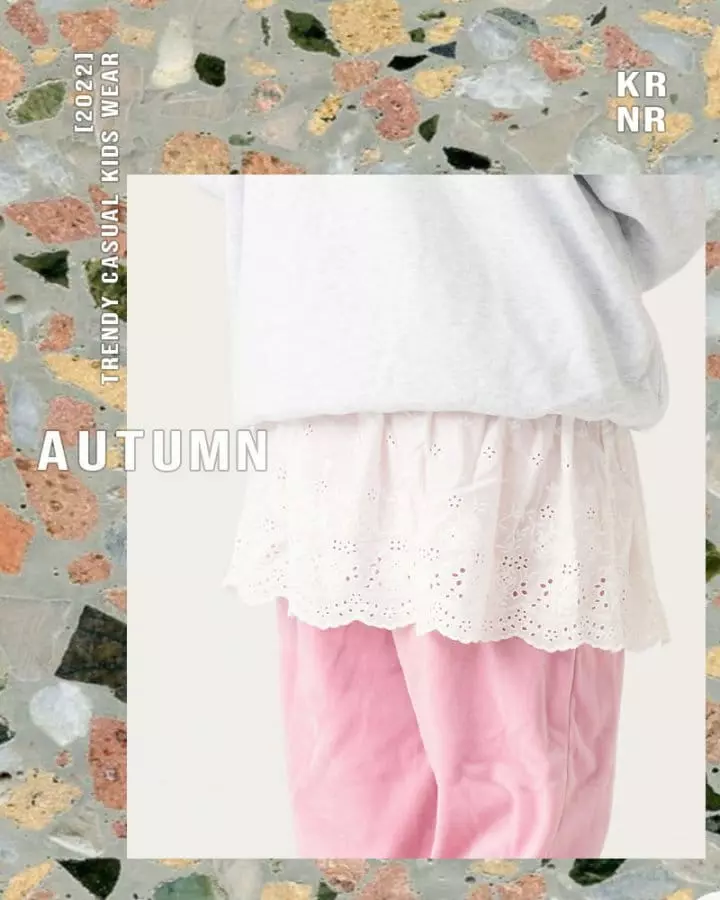 Kurenard - Korean Children Fashion - #fashionkids - Lace Pants - 8