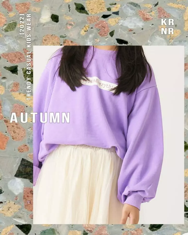 Kurenard - Korean Children Fashion - #kidsshorts - Thanks Sweatshirt - 12