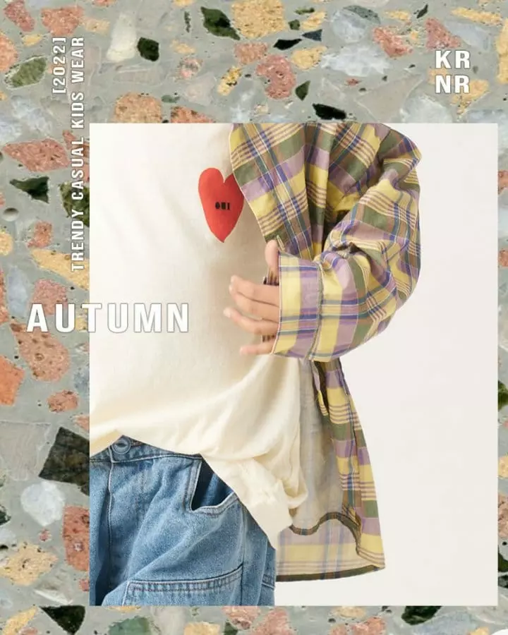 Kurenard - Korean Children Fashion - #kidsshorts - Oui Long Tee - 11