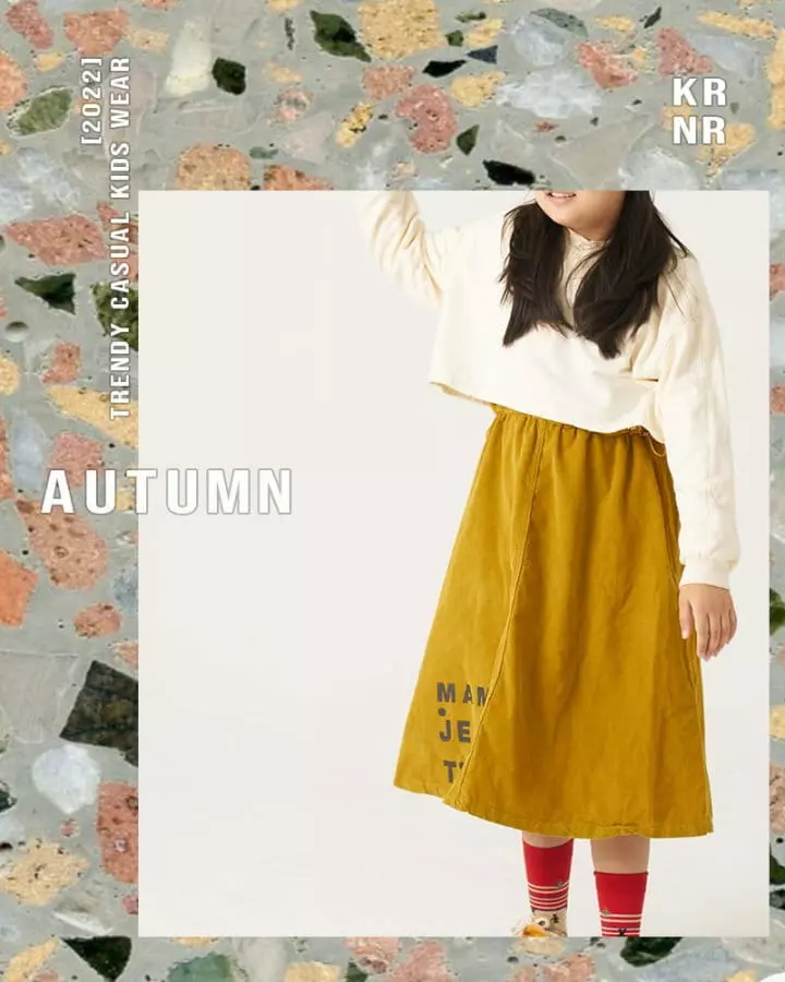 Kurenard - Korean Children Fashion - #kidsshorts - Crop Tee - 11