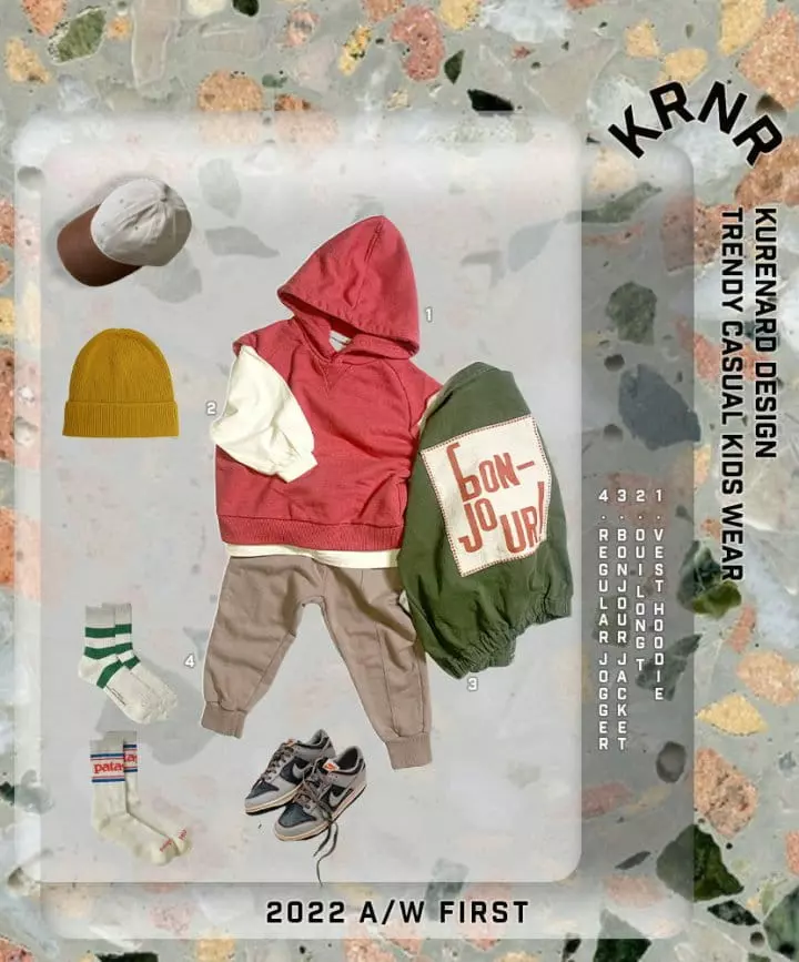 Kurenard - Korean Children Fashion - #kidsshorts - Best Hoody - 7