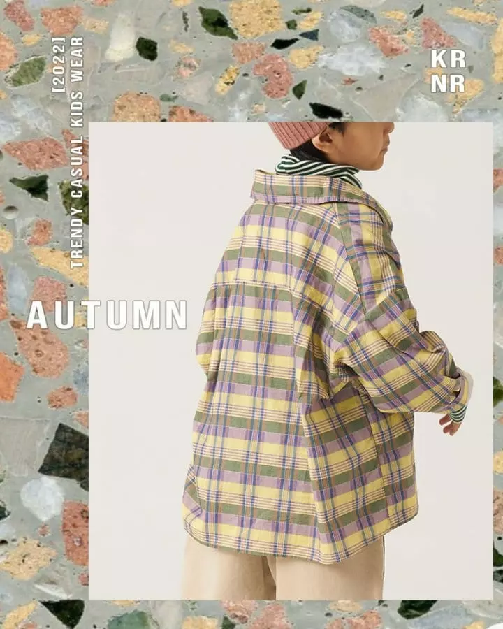 Kurenard - Korean Children Fashion - #kidsstore - Only Check Shirt - 7