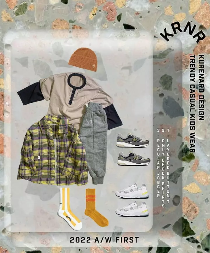 Kurenard - Korean Children Fashion - #kidzfashiontrend - Layered Tee - 3