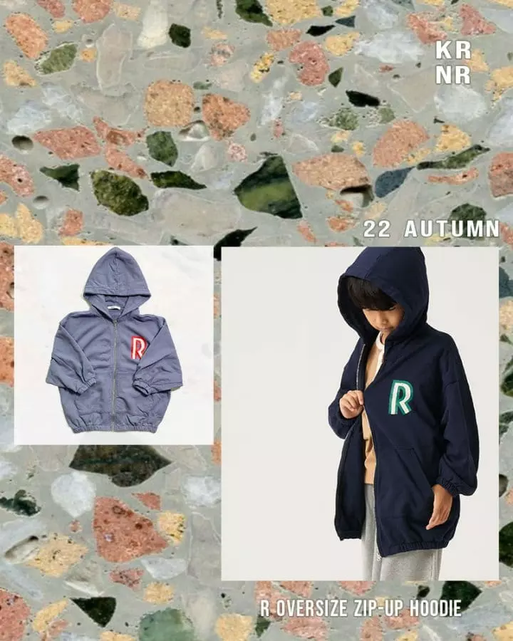 Kurenard - Korean Children Fashion - #kidzfashiontrend - R Aip Up Hoody Jumper