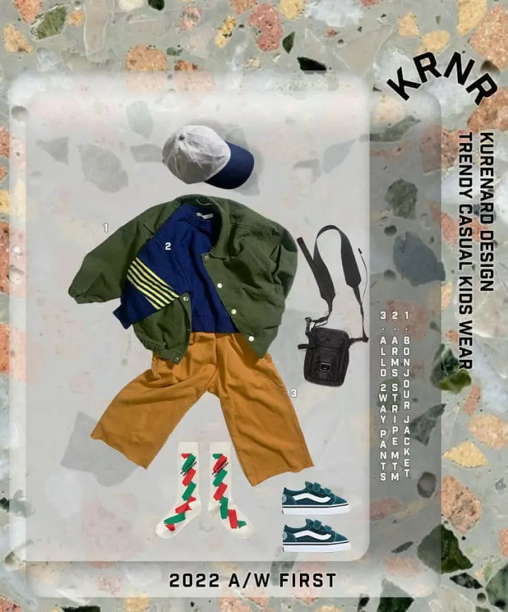 Kurenard - Korean Children Fashion - #Kfashion4kids - Alro Two Way Panys - 4