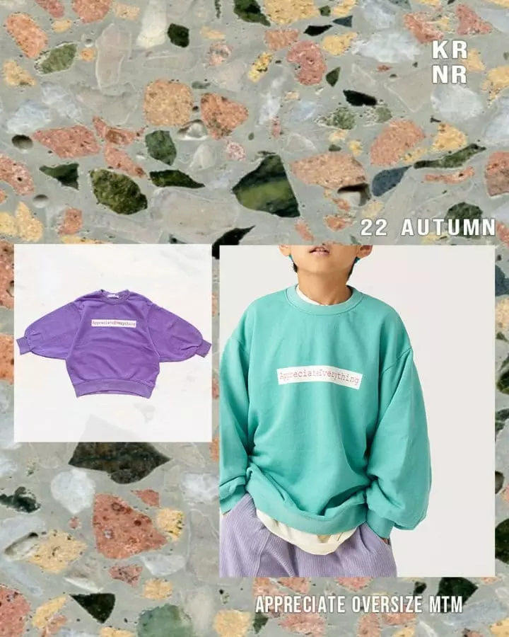 Kurenard - Korean Children Fashion - #magicofchildhood - Thanks Sweatshirt