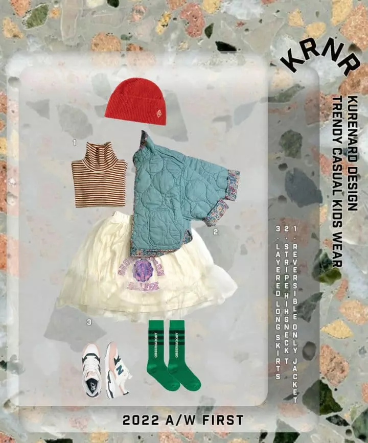Kurenard - Korean Children Fashion - #littlefashionista - Mesh Skirt - 4