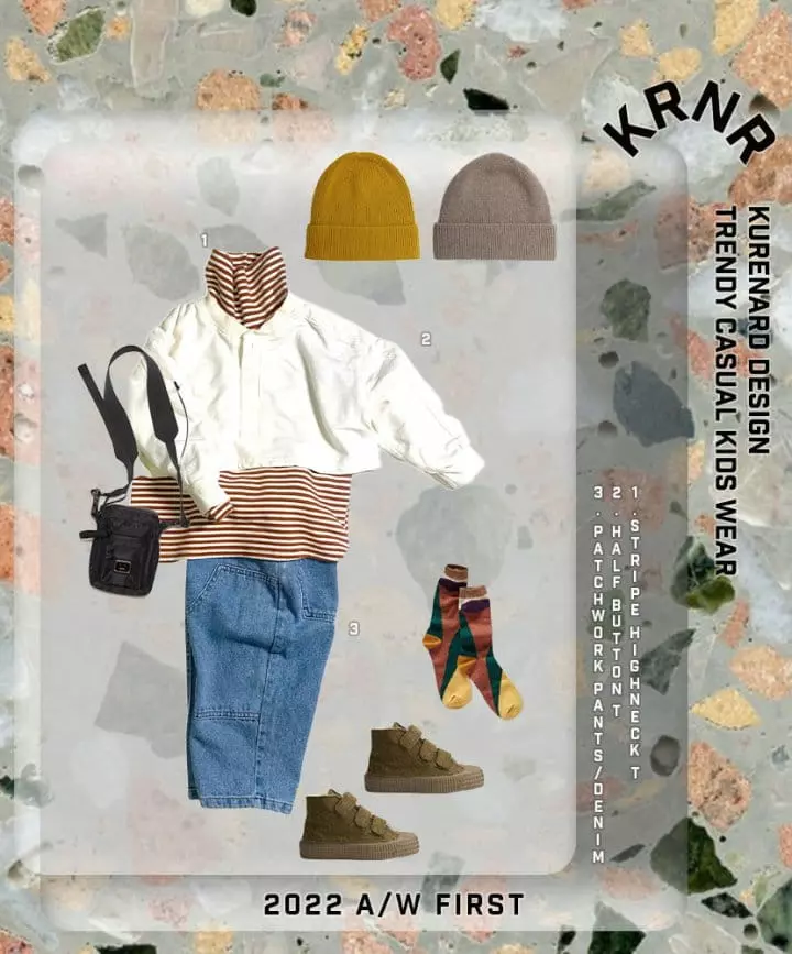 Kurenard - Korean Children Fashion - #minifashionista - Crop Tee - 3