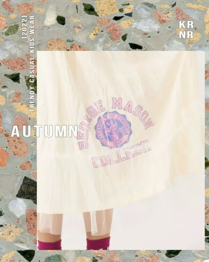 Kurenard - Korean Children Fashion - #prettylittlegirls - Mesh Skirt - 6
