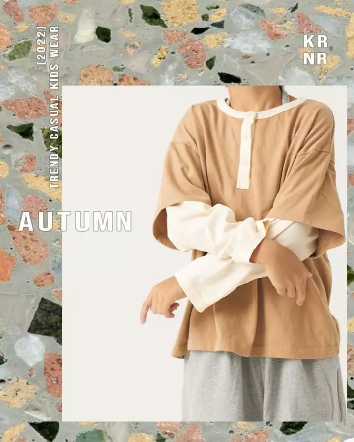 Kurenard - Korean Children Fashion - #prettylittlegirls - Layered Tee - 8