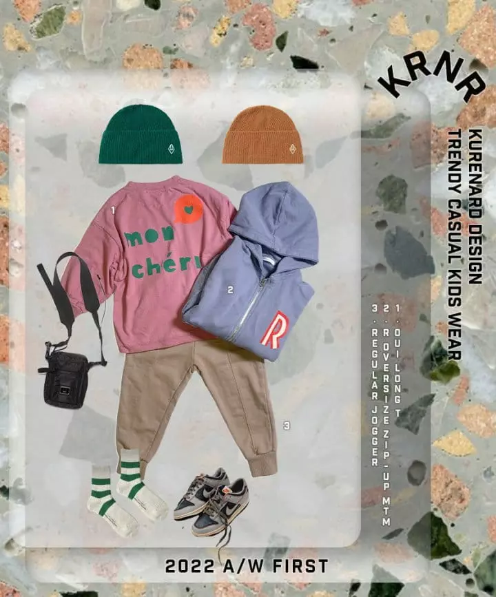 Kurenard - Korean Children Fashion - #stylishchildhood - Oui Long Tee - 5