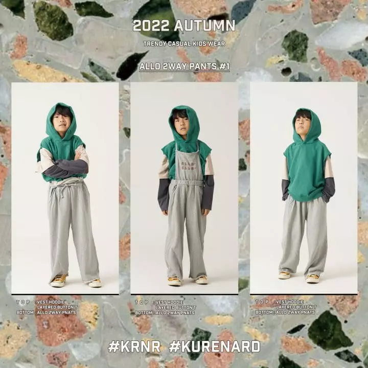 Kurenard - Korean Children Fashion - #stylishchildhood - Alro Two Way Panys - 10