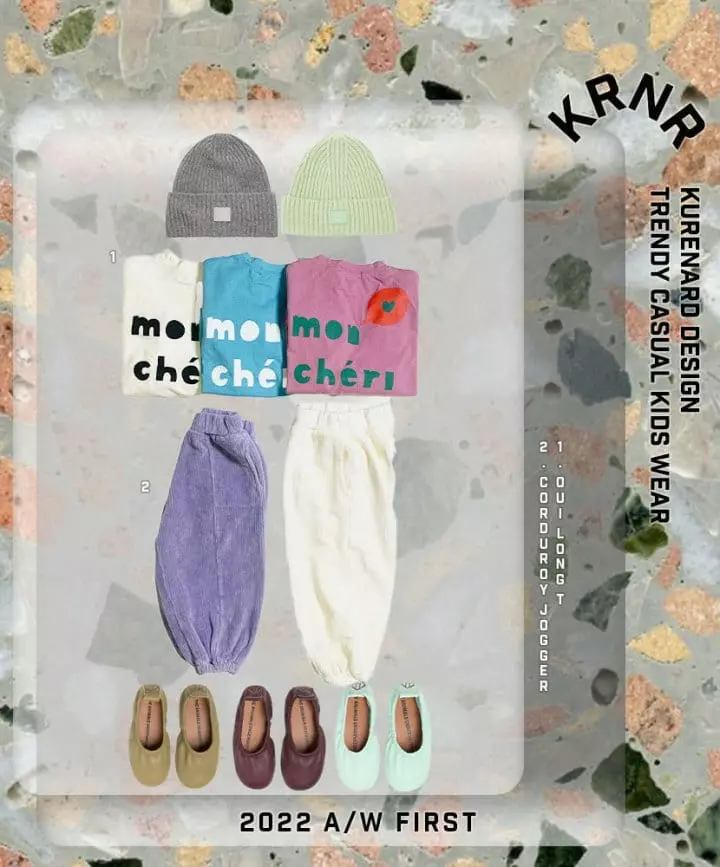 Kurenard - Korean Children Fashion - #todddlerfashion - Oui Long Tee - 4