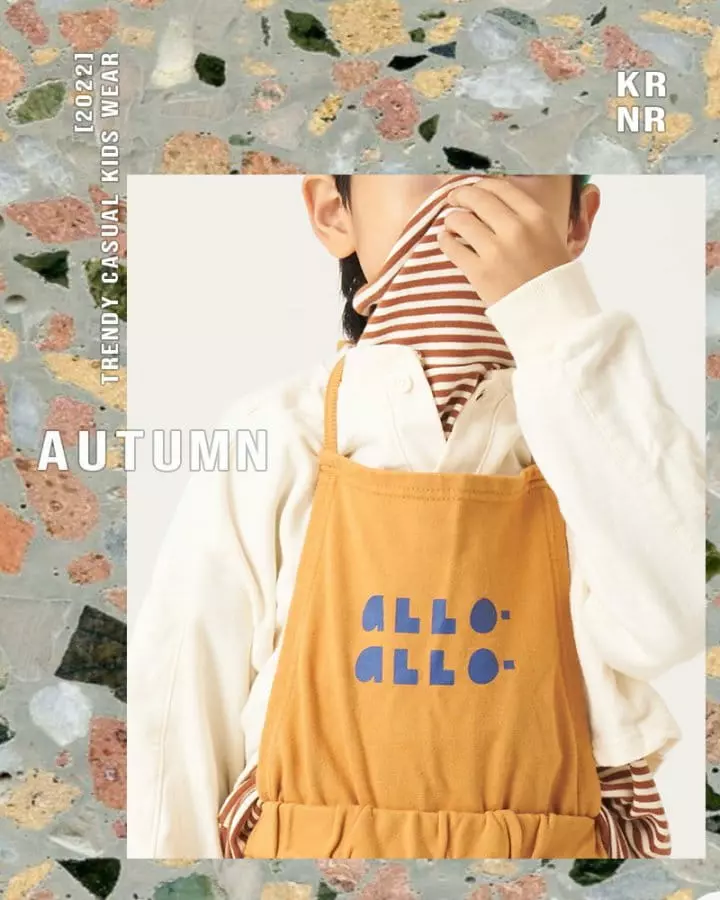 Kurenard - Korean Children Fashion - #toddlerclothing - Stripes High Neck Tee - 11