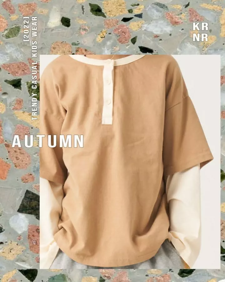 Kurenard - Korean Children Fashion - #toddlerclothing - Layered Tee - 10