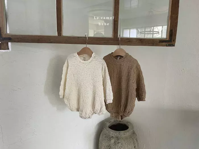 La Camel - Korean Baby Fashion - #babyboutiqueclothing - Ain Bodysuit - 3