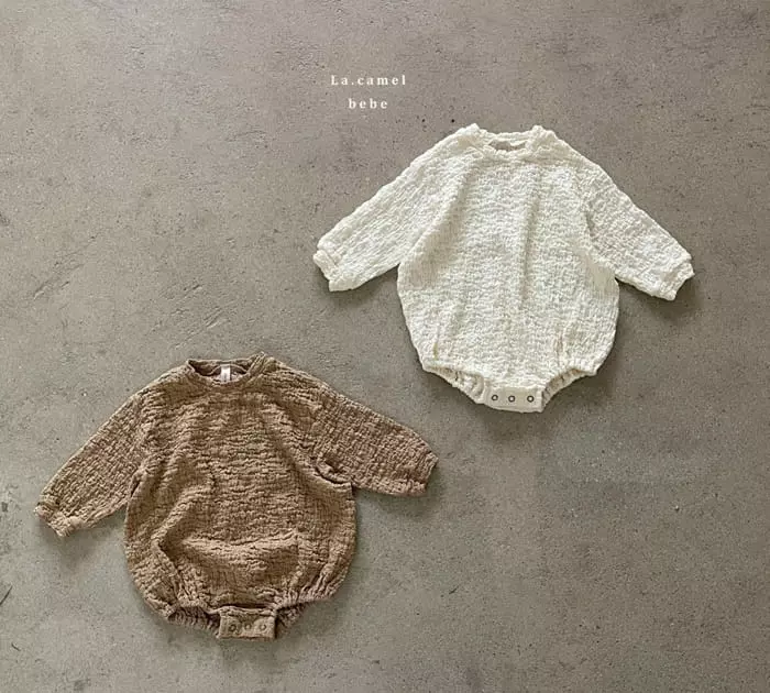 La Camel - Korean Baby Fashion - #babyboutiqueclothing - Ain Bodysuit - 4