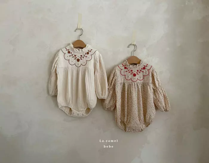 La Camel - Korean Baby Fashion - #babygirlfashion - Viva Bodysuit - 4