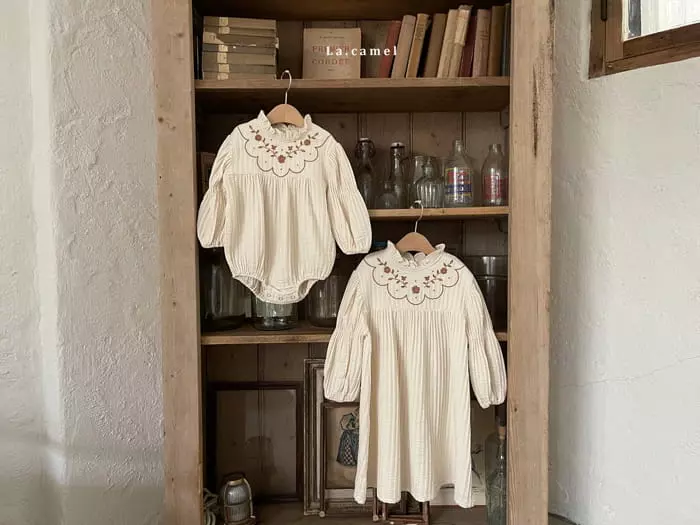 La Camel - Korean Baby Fashion - #babyoninstagram - Viva Bodysuit - 5