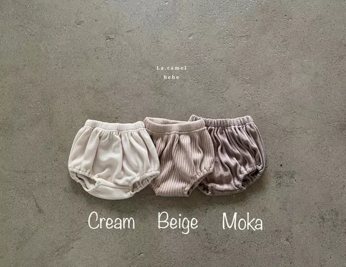 La Camel - Korean Baby Fashion - #babyootd - Mono Knit Bloomer - 3