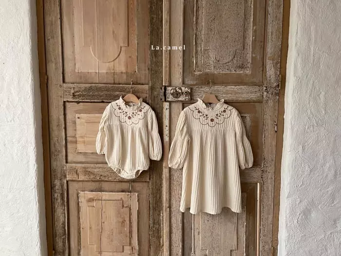 La Camel - Korean Baby Fashion - #babyoutfit - Viva Bodysuit - 7