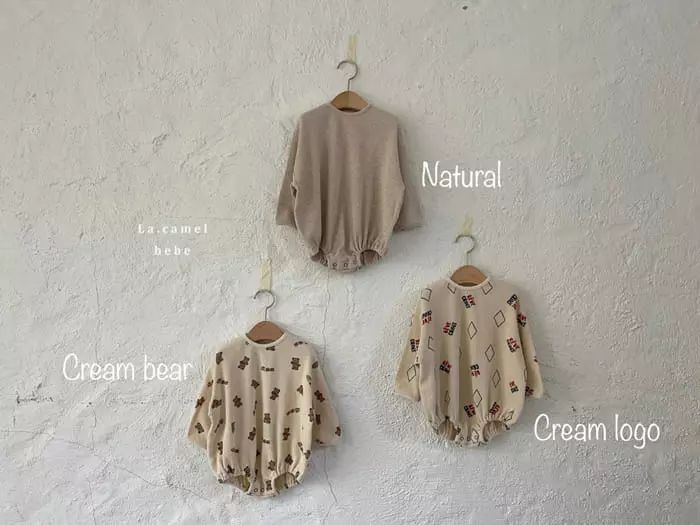 La Camel - Korean Baby Fashion - #onlinebabyshop - Toy Waffle Bodysuit - 5