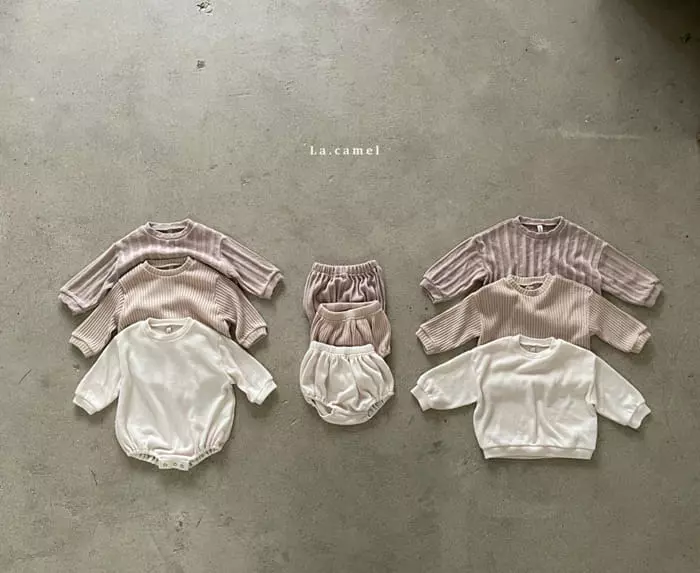 La Camel - Korean Baby Fashion - #smilingbaby - Mono Knit Bloomer - 9
