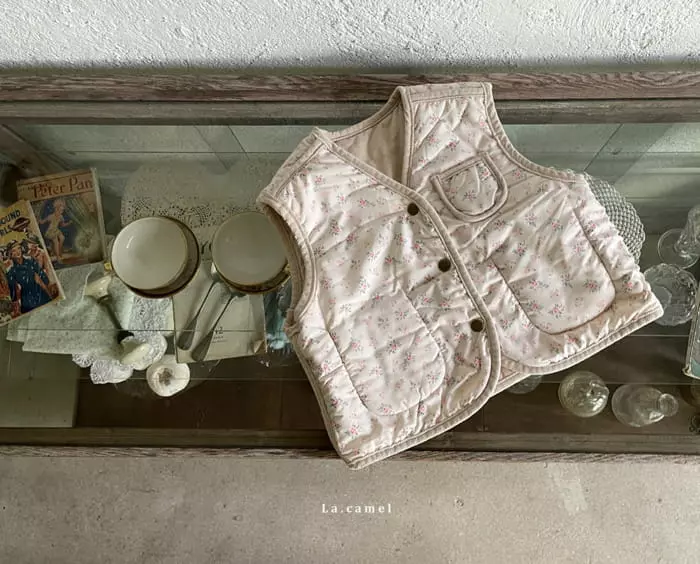 La Camel - Korean Children Fashion - #Kfashion4kids - Hana Reversible Padding Vest