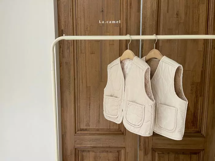 La Camel - Korean Children Fashion - #childrensboutique - Hana Reversible Padding Vest - 10