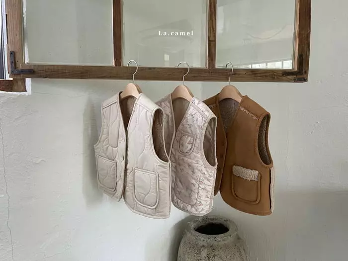 La Camel - Korean Children Fashion - #discoveringself - Pudding Reversible Vest - 8