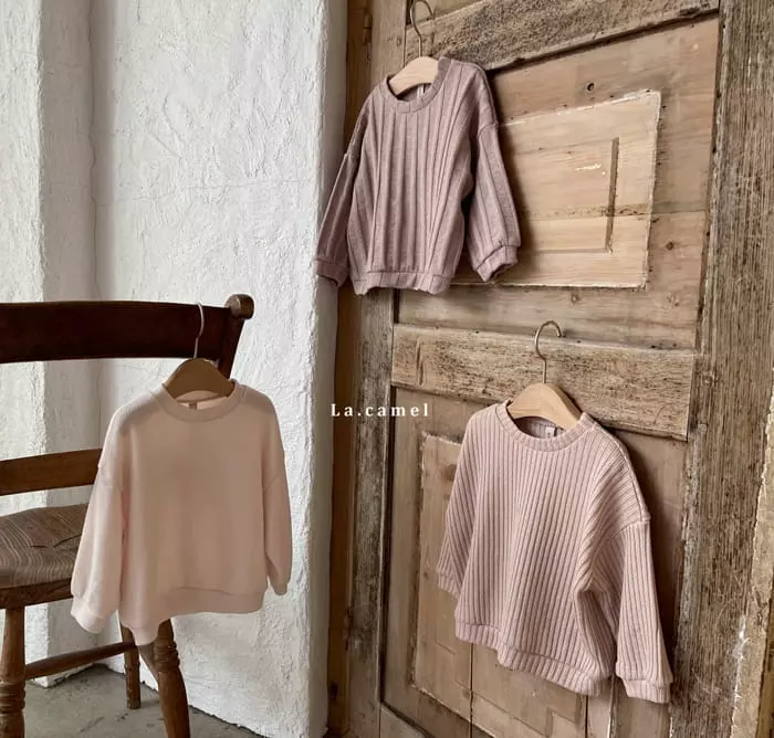 La Camel - Korean Children Fashion - #fashionkids - Moco Knit Tee