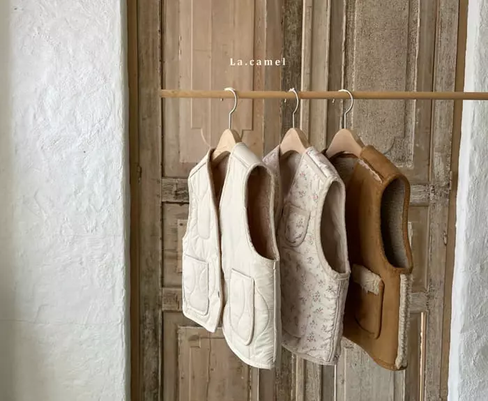 La Camel - Korean Children Fashion - #kidsshorts - Pudding Reversible Vest - 10