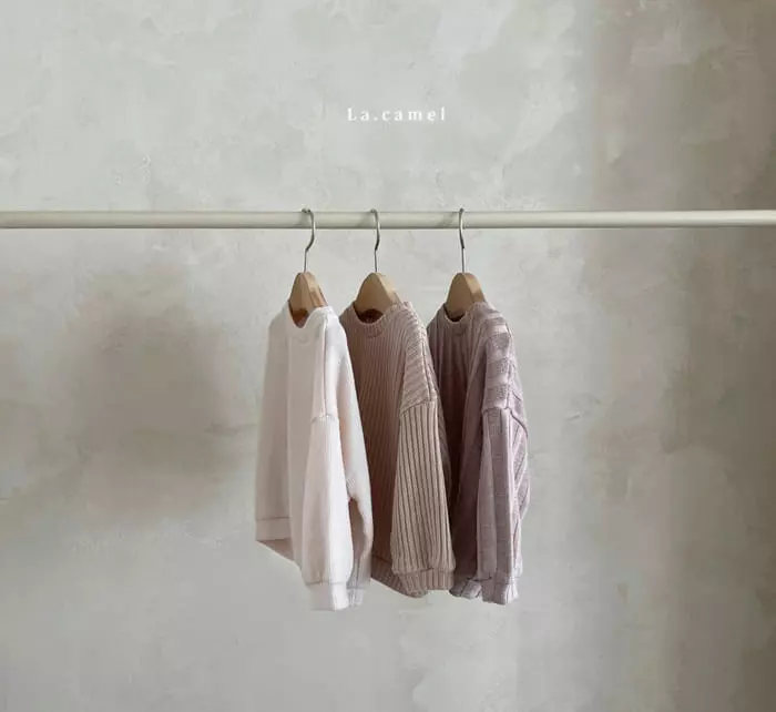 La Camel - Korean Children Fashion - #kidsshorts - Moco Knit Tee - 2