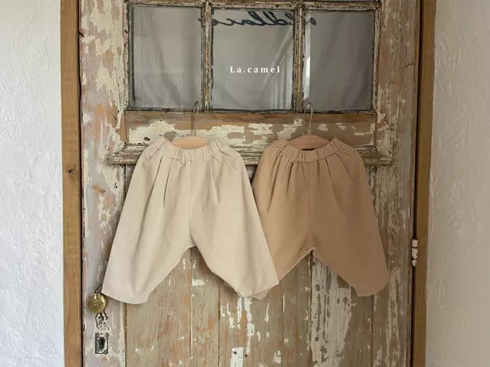 La Camel - Korean Children Fashion - #todddlerfashion - Bubble Rib Pants - 7