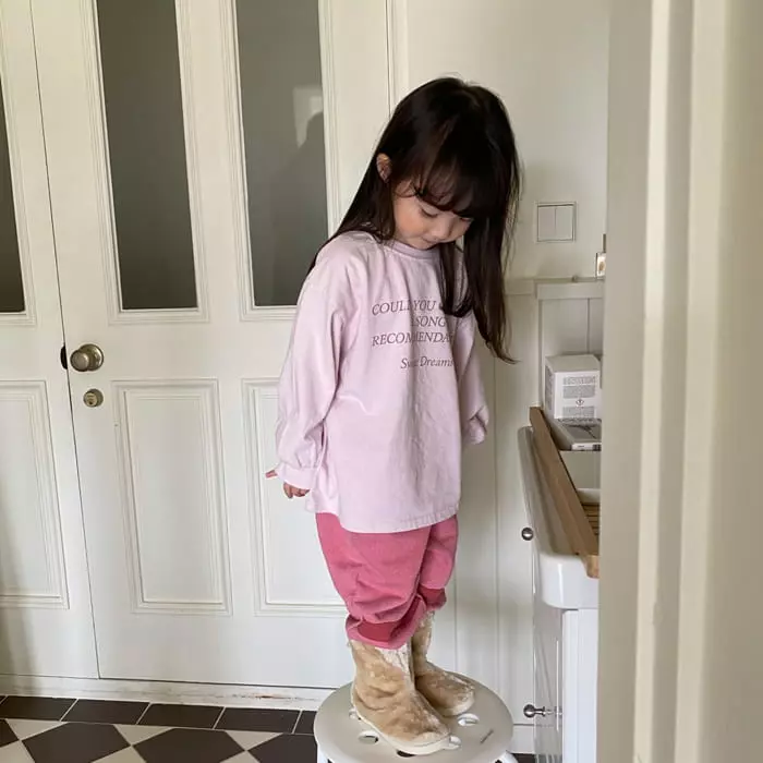 La Chouchou - Korean Children Fashion - #Kfashion4kids - Long Long Tee - 5