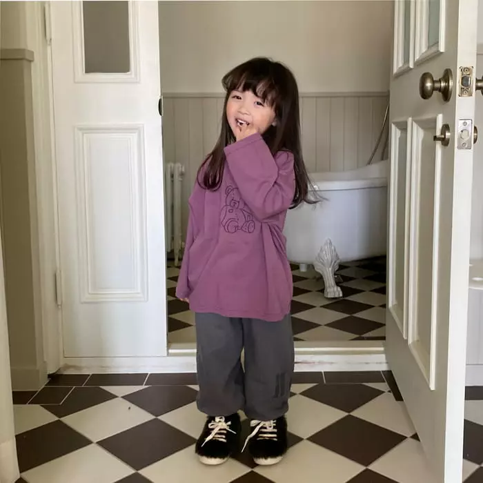 La Chouchou - Korean Children Fashion - #Kfashion4kids - Bear Tee - 2