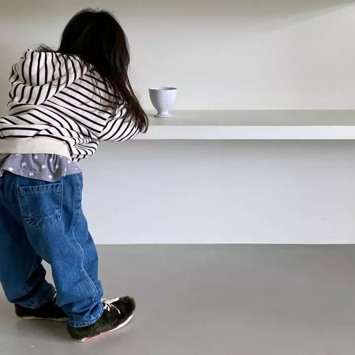 La Chouchou - Korean Children Fashion - #childofig - Zip Denim Pants