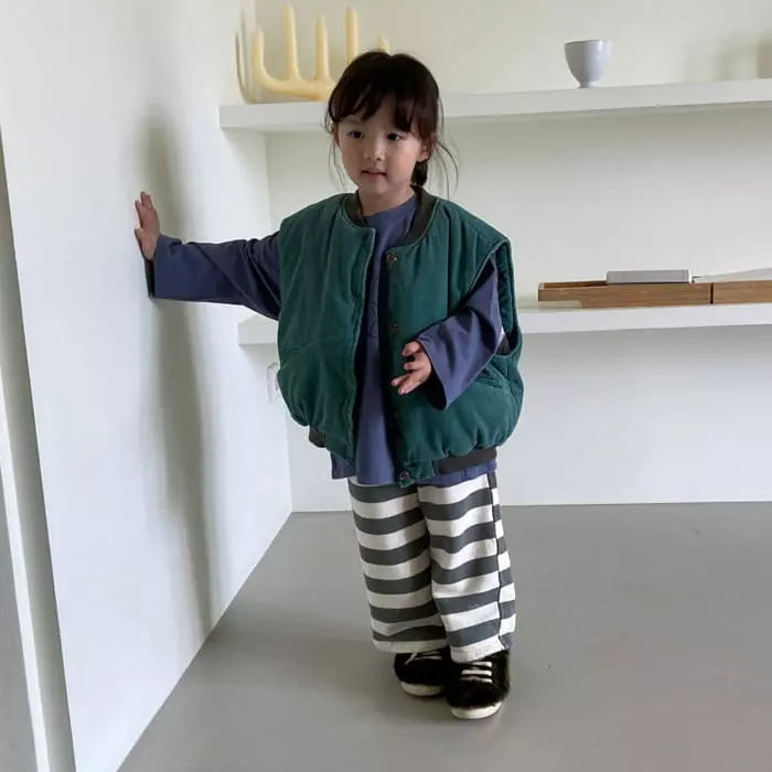 La Chouchou - Korean Children Fashion - #childofig - Tong Tong Terry Pants - 9