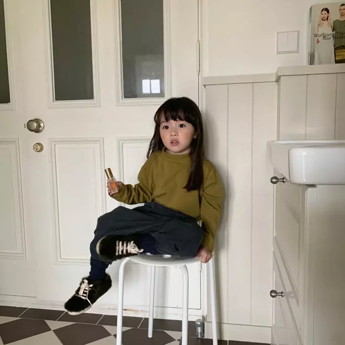 La Chouchou - Korean Children Fashion - #childrensboutique - Half Turtleneck Tee - 6
