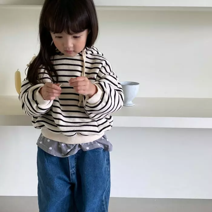 La Chouchou - Korean Children Fashion - #childrensboutique - Zip Denim Pants - 2