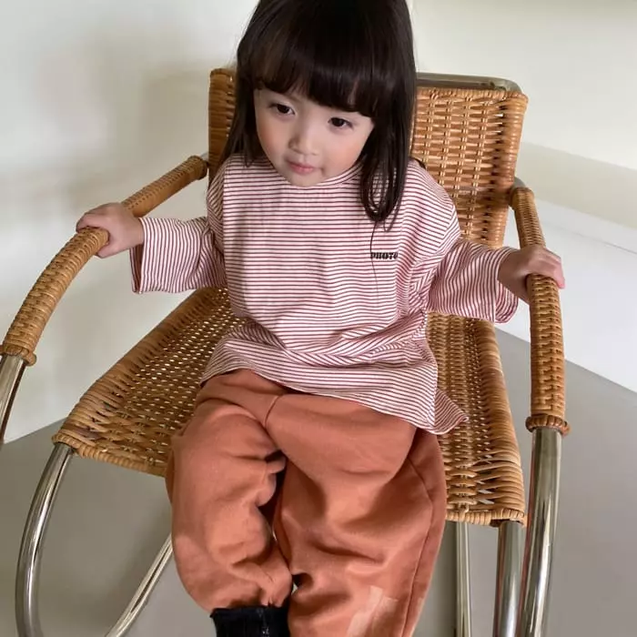La Chouchou - Korean Children Fashion - #designkidswear - Photo Stripes Tee - 5