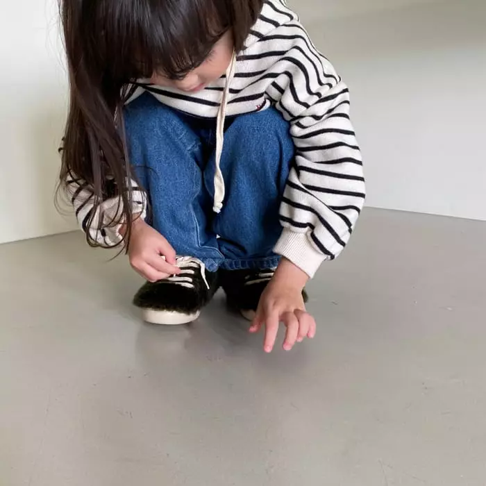 La Chouchou - Korean Children Fashion - #designkidswear - Zip Denim Pants - 3