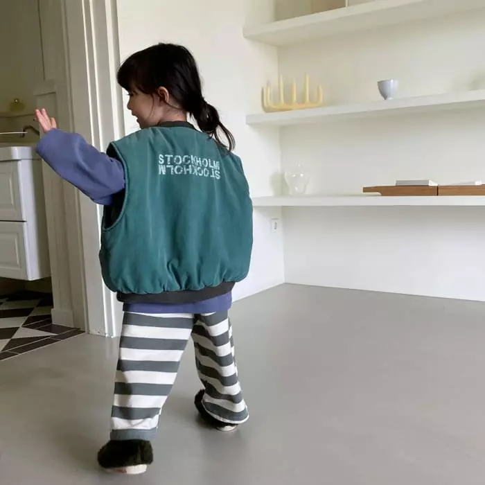 La Chouchou - Korean Children Fashion - #designkidswear - Tong Tong Terry Pants - 12